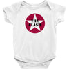 the clash red star logo t shirt mens white new official Baby Onesie