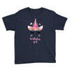 birthday unicorn family series birthday girl Youth Tee