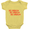 Red Sparrow Baby Onesie