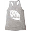 go outside Racerback Tank
