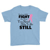 the lord will fight for you, you need only to be still Youth Tee