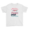 A March Girl Like A Flowers Youth Tee