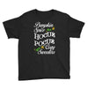 pumpkin spice hocus pocus and cozy sweaters Youth Tee