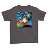 Totoro Van Gogh Parody Youth Tee