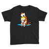 calvin hobbes Youth Tee