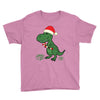 christmas dinosaur Youth Tee