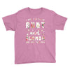 i have two titles aunt and dogmom and i rock them both with roses Youth Tee