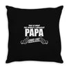 Worlds Greatest Papa Looks Like Throw Pillow