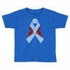 stomach cancer ribbon and rose Toddler T-shirt
