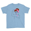 breast cancer girl power Youth Tee