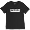 #winning printed V-Neck Tee