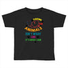caring for animals isn't what i do it's who i am Toddler T-shirt