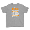 all men are created equal but only the best are born in november Youth Tee