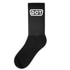 2x dot sticker vinyl decal d.o Socks