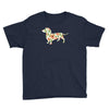 dachshund flower Youth Tee
