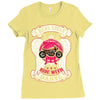 Real Girls Ride With Daryl Ladies Fitted T-Shirt