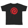 uzumaki clan symbol crest   otaku cosplay anime fan naruto gift expo t Toddler T-shirt