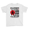 as a scorpio i have 3 sides Youth Tee