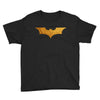 Batman Gold Logo Youth Tee