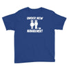 under new management stag night wedding mens Youth Tee