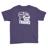 i like trains Youth Tee