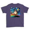 Totoro Van Gogh Parody Youth Tee