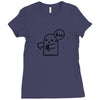 the ghost of disapproval Ladies Fitted T-Shirt