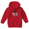 mama bear floral Youth Hoodie