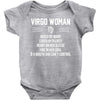 Virgo Woman Baby Onesie