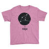 Virgo Zodiac Sign Minimal Design Youth Tee