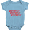 Red Sparrow Baby Onesie