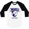 'merica 3/4 Sleeve Shirt