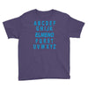 alphabet abc elemno Youth Tee