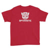 be optimistic transformers   robot optimus prime movie autobots show t Youth Tee