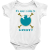IT'S NEVER A CRIME TO EXIST Franky  One Piece Baby Onesie