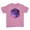 d20 galaxy Youth Tee