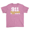 911 dispatcher heroes Youth Tee