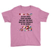 mama bear message Youth Tee