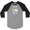 I Am Not Short I Am Concentrated Awesome 3/4 Sleeve Shirt