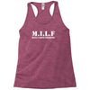 man i love fishing Racerback Tank