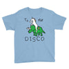 To The Disco (Unicorn Riding Triceratops) Youth Tee