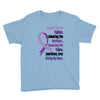 supporting the fighter, admiring the survivors, honoring the taken Youth Tee