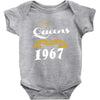 queens are born in 1967 Baby Onesie