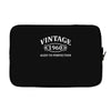 Vintage 1960 Aged to Perfection Laptop sleeve