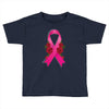 breast cancer pink ribbon Toddler T-shirt