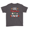 first grade christmas crew Youth Tee