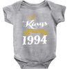 kings are born in 1994 Baby Onesie