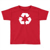 recycle symbol Toddler T-shirt