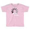 buffering  funny retro loading computer console fashion party Toddler T-shirt