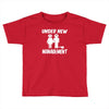 under new management stag night wedding mens Toddler T-shirt